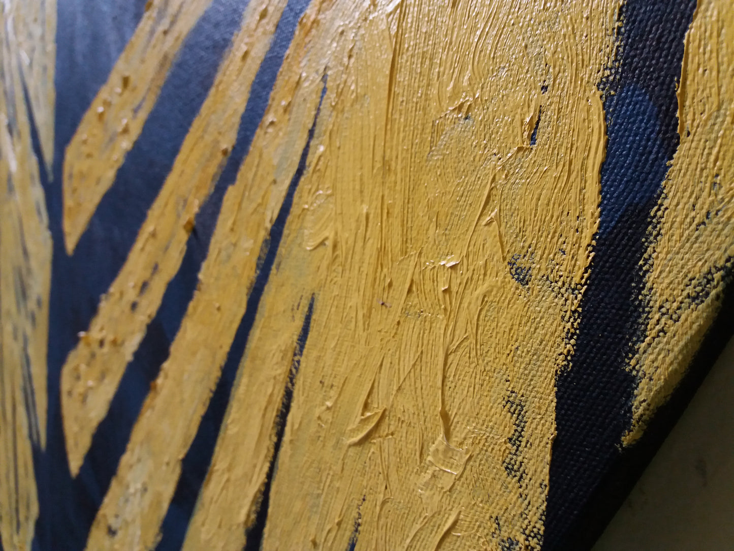 #WalkerWorld Palm Plants 3x2 Feet Original Oil Canvas Painting