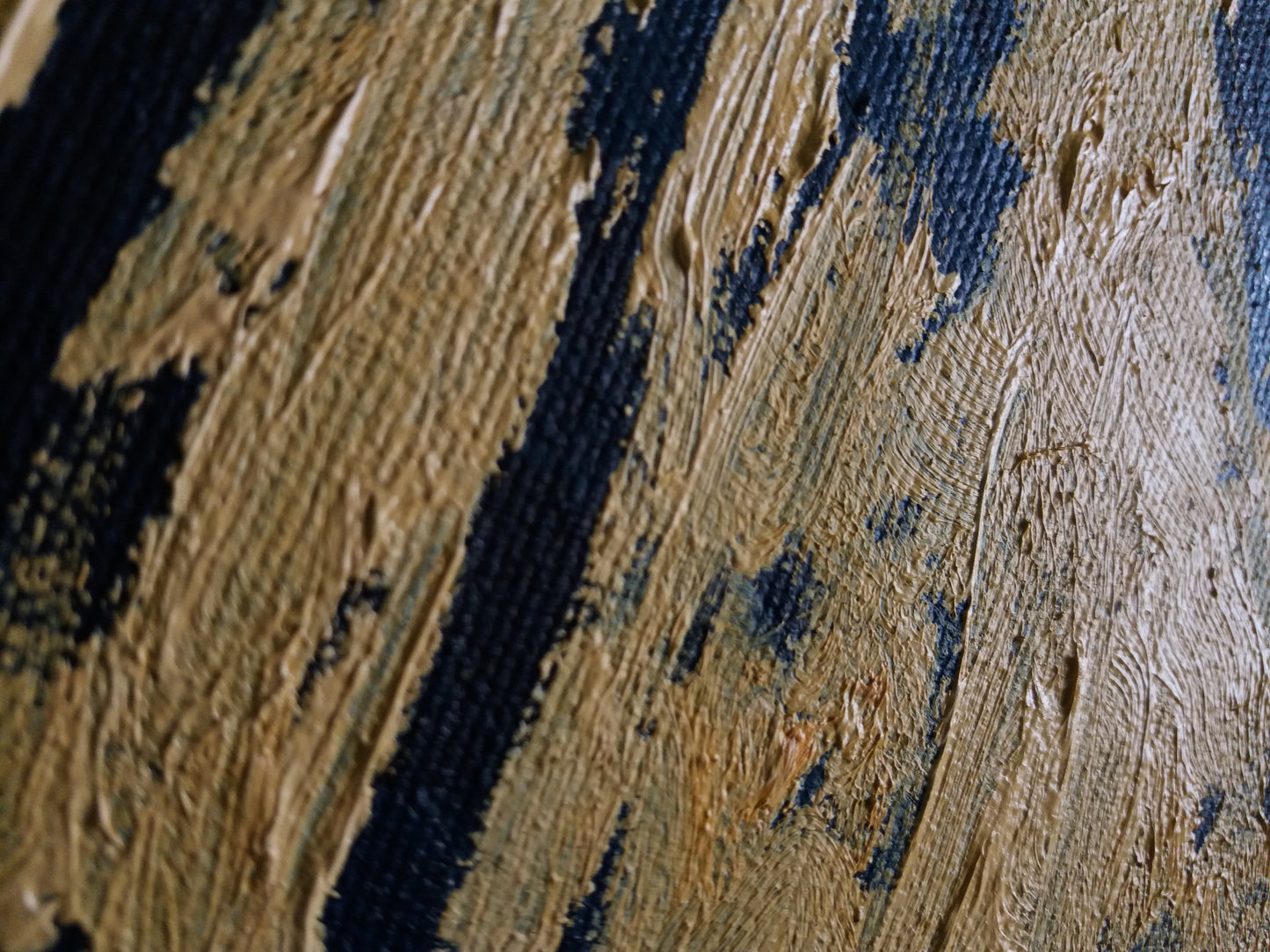 #WalkerWorld Palm Plants 3x2 Feet Original Oil Canvas Painting